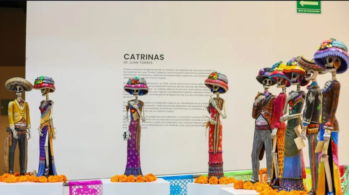 San Pedro invita a disfrutar la Exposición de Catrinas de Juan Torres