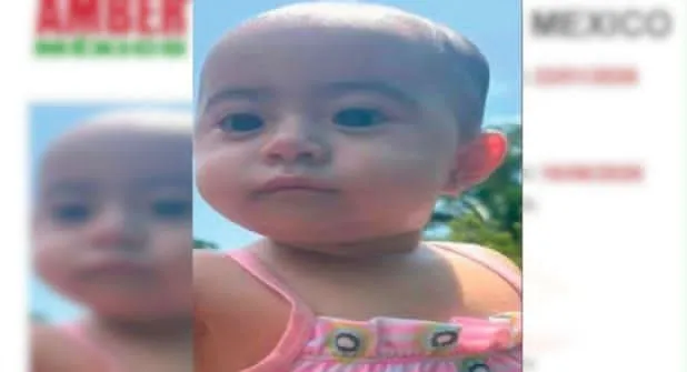 Activan Alerta AMBER por Mía Alexandra, bebé de 6 meses desaparecida en Nayarit