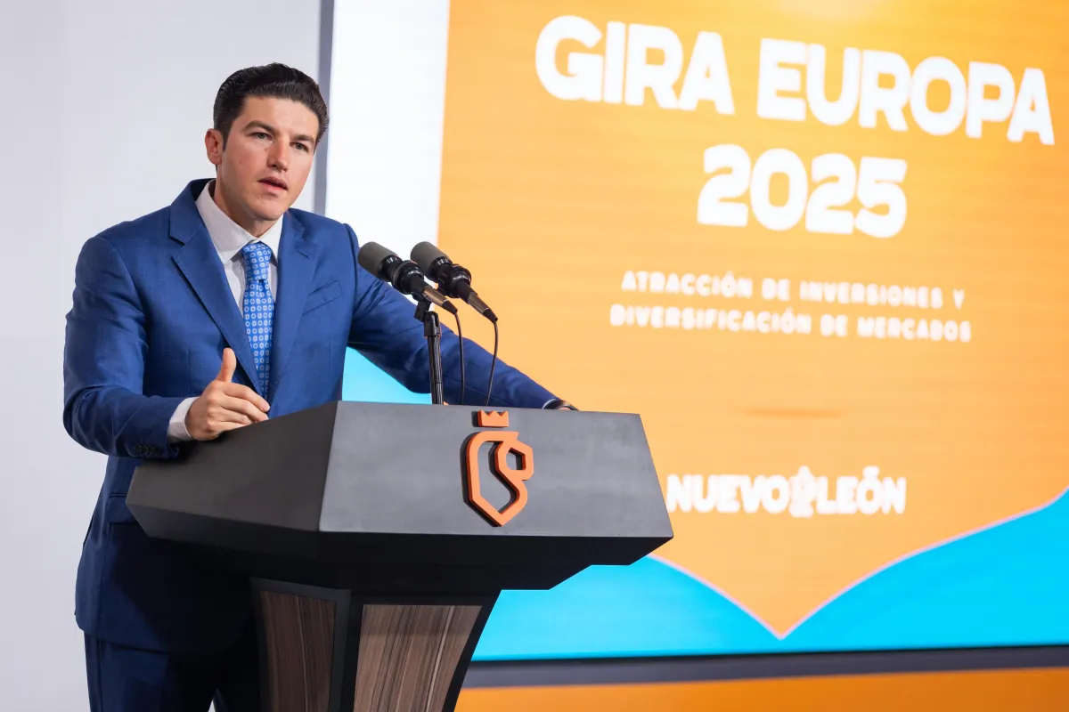 Samuel García busca traer más de mil millones de dólares a Nuevo León con gira por Europa