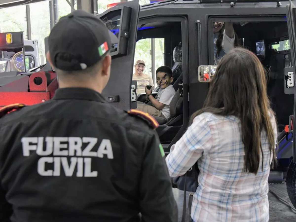 Inauguran Expo Fuerza Civil en Monterrey NL