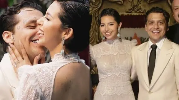 Ángela Aguilar confirma boda religiosa con Christian Nodal en mayo
