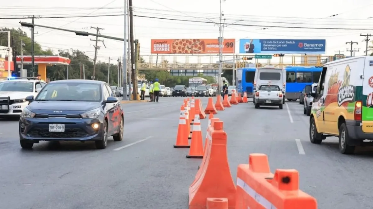 Contraflujos se mantendrán activos en principales avenidas por regreso a clases en Nuevo León