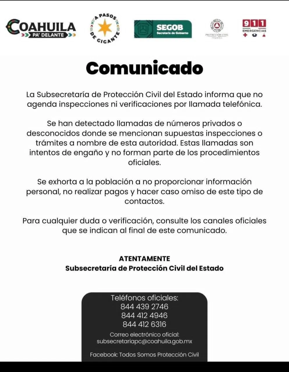 Alerta por fraude: falsas inspecciones de Protección Civil