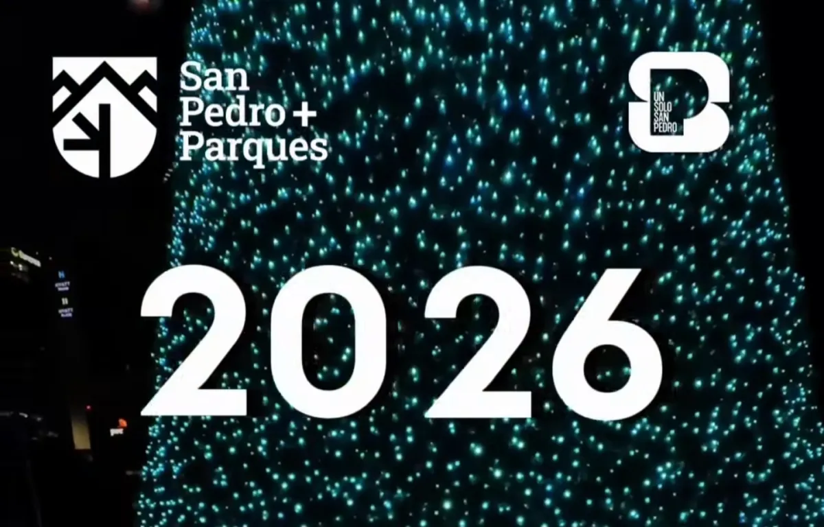 San Pedro despedirá el 2025 con un espectáculo de luces en el Parque Rufino Tamayo
