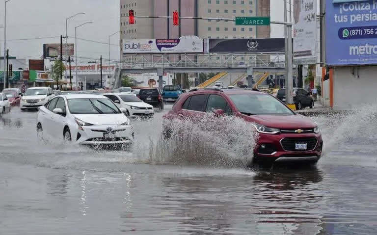 Mantienen operativo permanente por lluvias en Torreón