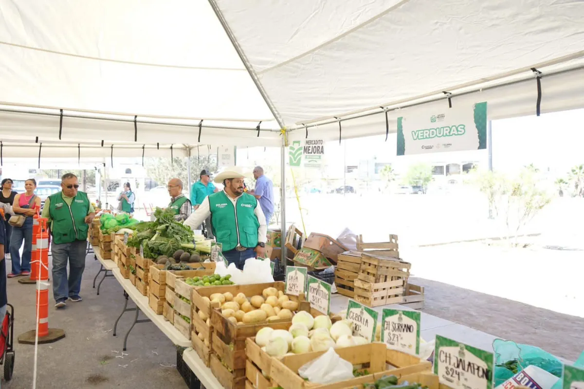 Mercadito Mejora lleva ahorro a colonias de Coahuila