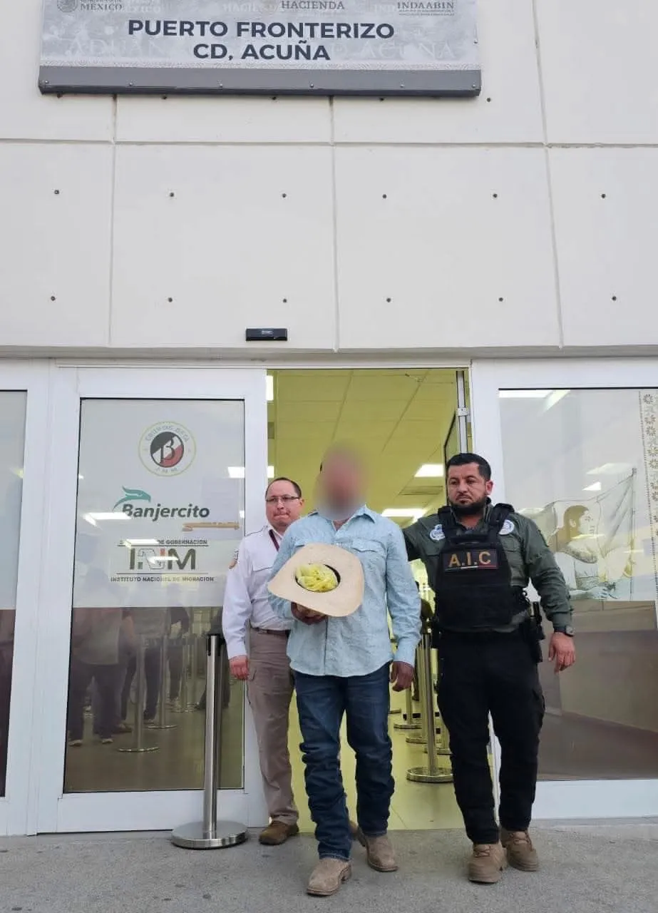 Capturan en Coahuila a prófugo buscado por U.S. Marshal