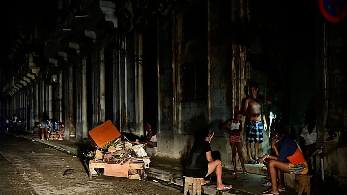 Sismo sacude Cuba en pleno apagón eléctrico y agrava la tensión en la isla
