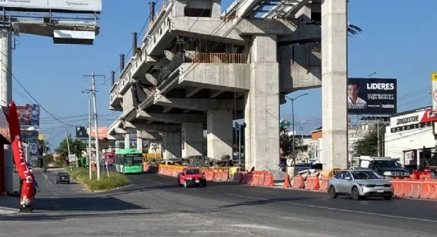 Pausan cierres por obras de la Línea 6 del Metro en avenida Miguel Alemán