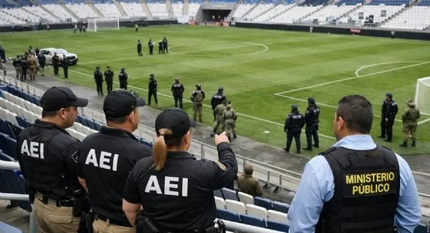 Blindarán el Estadio Monterrey con agentes ministeriales durante el Mundial 2026