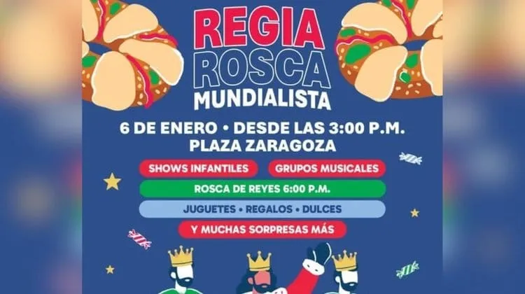 Monterrey alista festejo de Reyes con la ‘Regia Rosca Mundialista’