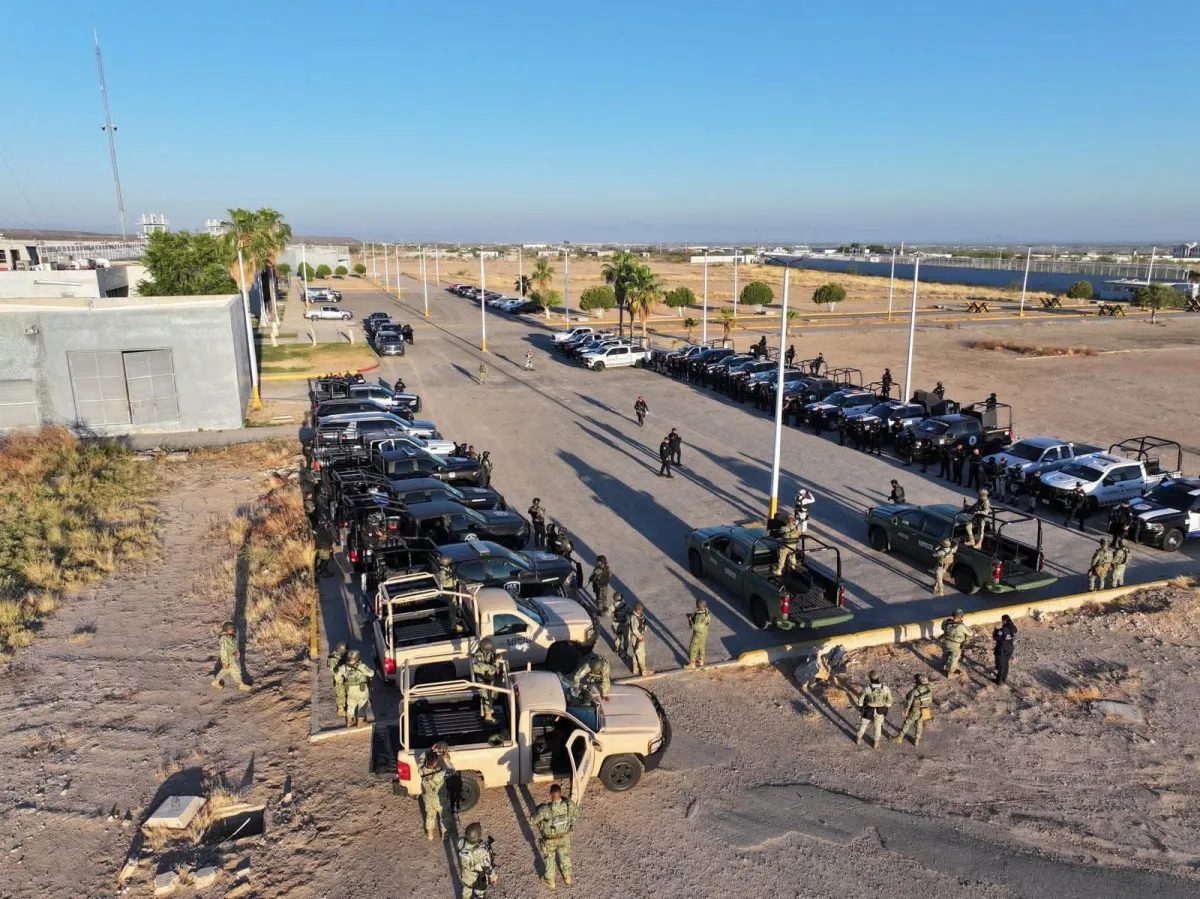 Trasladan a 80 reos a Monclova en fuerte operativo de seguridad