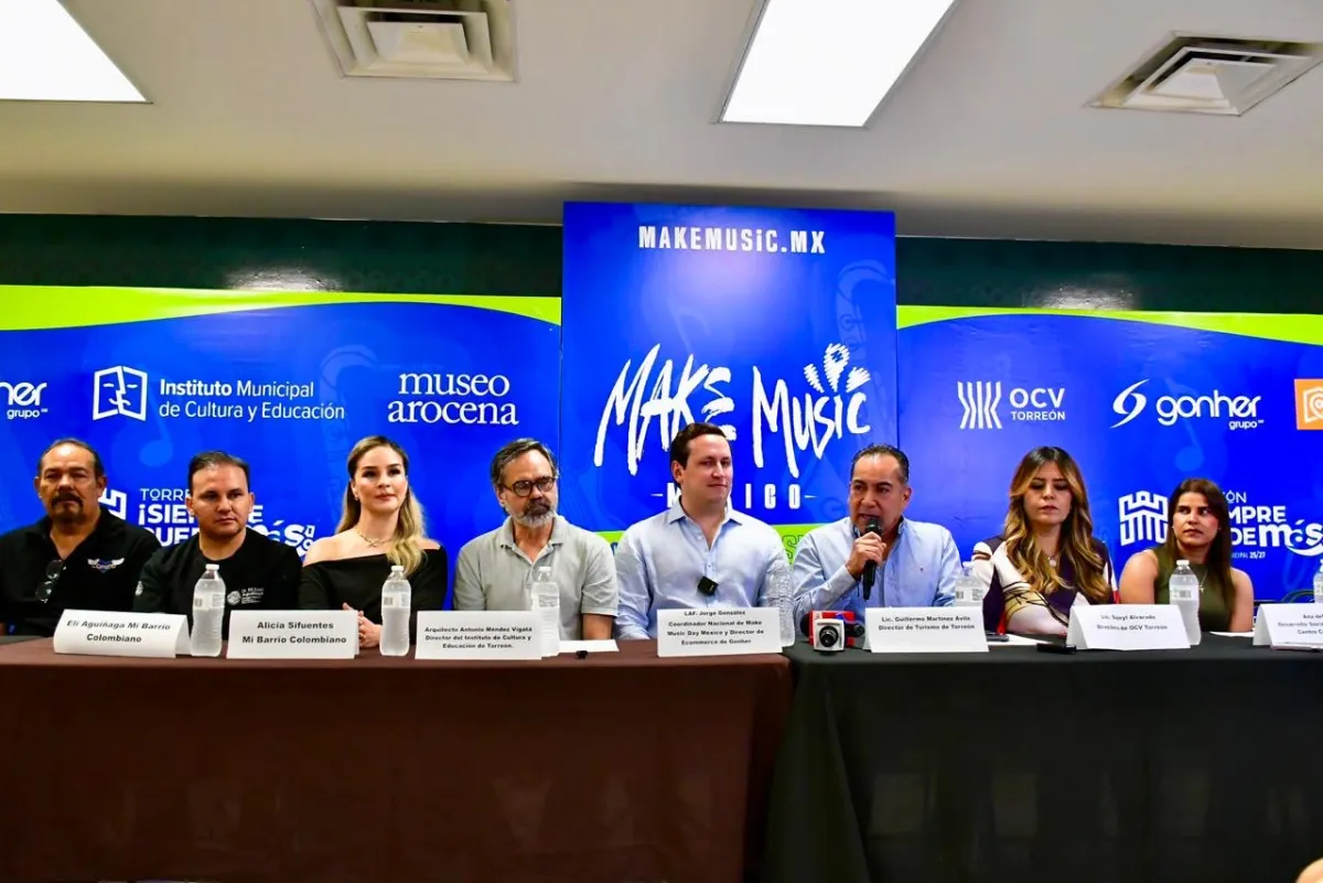 Torreón se prepara para celebrar el Make Music Day 2026