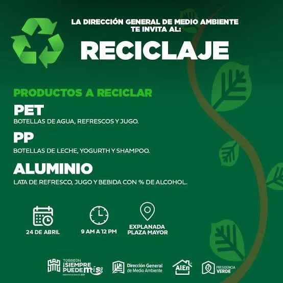 Retoman campaña de reciclaje en Torreón con intercambio de residuos por productos