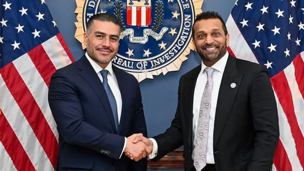 Harfuch se reúne con director del FBI en Washington para fortalecer cooperación en seguridad