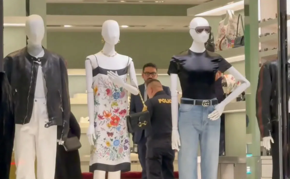 Asaltan tienda Gucci en Polanco; delincuentes fingieron ser clientes para robar mercancía