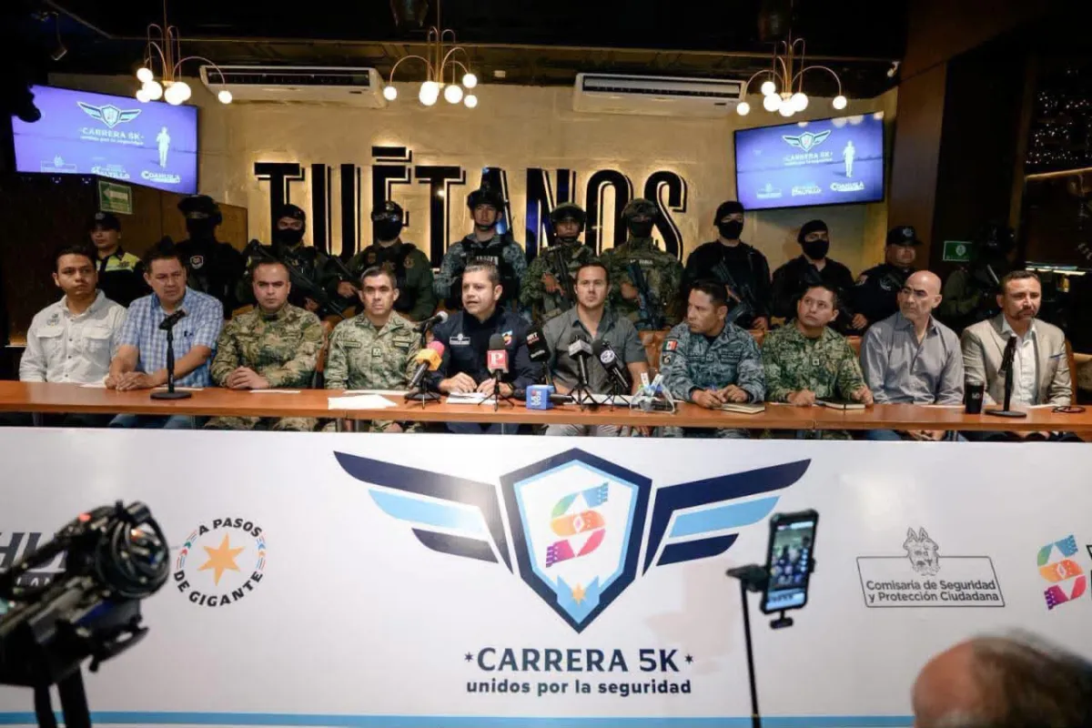 Invitan a la Carrera 5K Unidos por la Seguridad en Saltillo