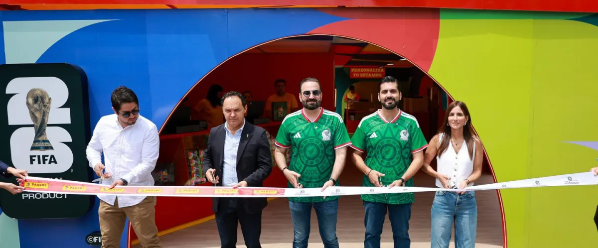 San Pedro inaugura Experiencia Panini rumbo al Mundial 2026