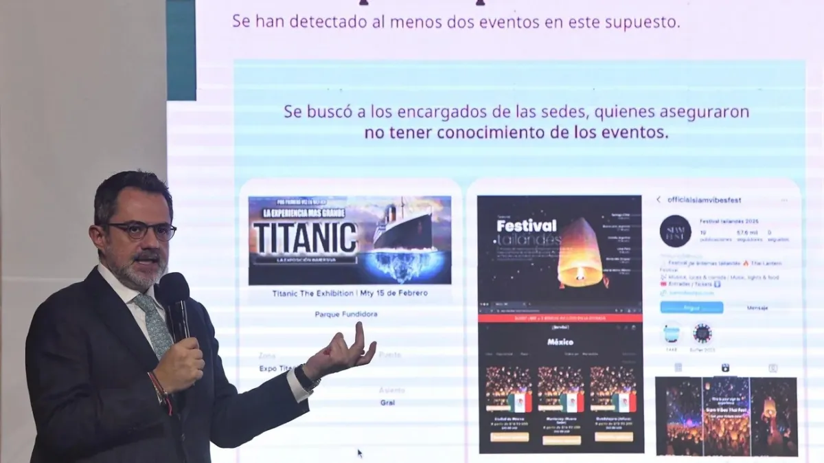 Profeco alerta de eventos falsos que promocionan en redes sociales