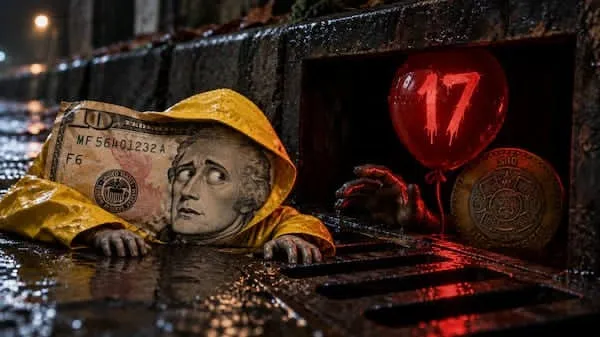 PESO MEXICANO REGRESA A LAS 17 UNIDADES POR DÓLAR Y DESTACA ENTRE LAS MONEDAS MÁS FUERTES