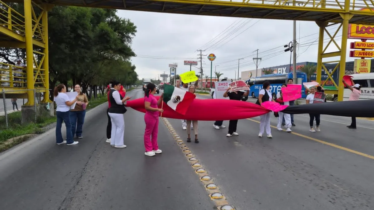 Trabajadores del IMSS anuncian movilizaciones y generan alerta por posibles bloqueos viales