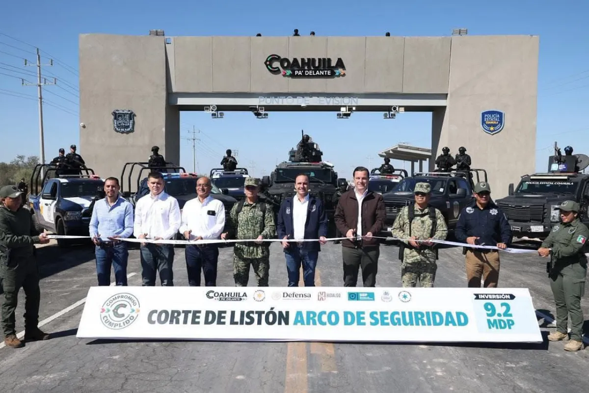 Coahuila refuerza su frontera con NL y Tamaulipas con nuevo arco de seguridad y cuartel estatal