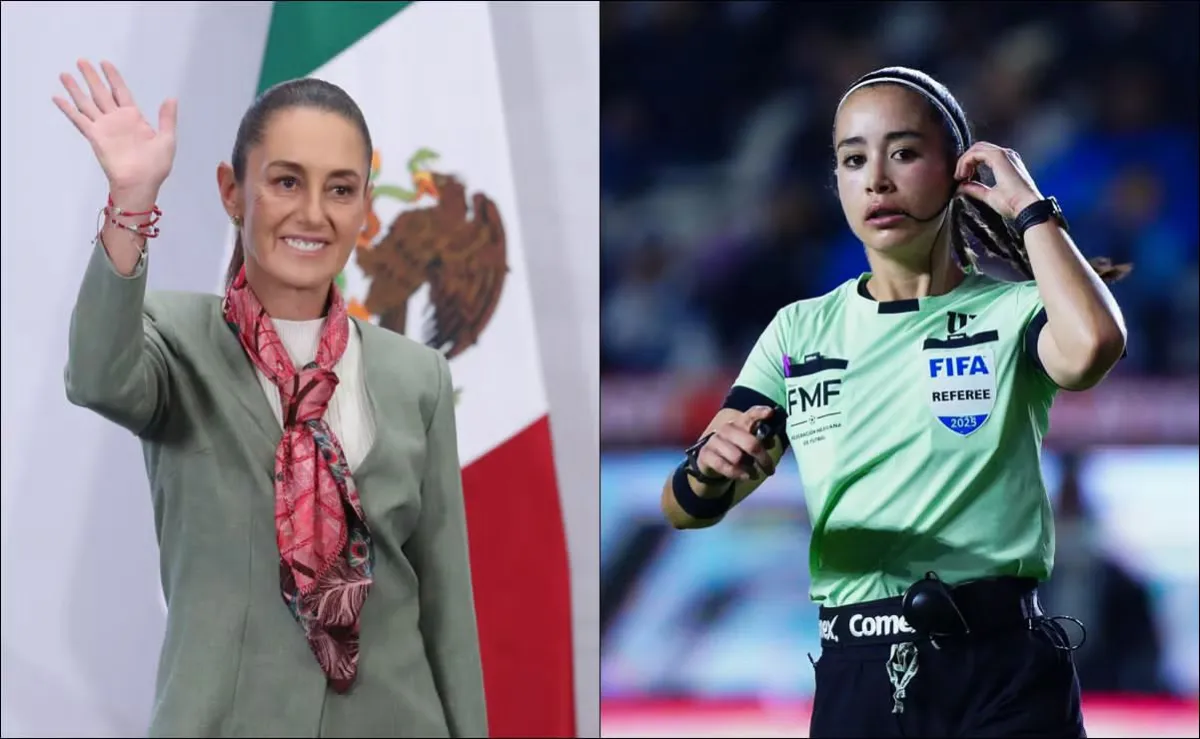 Sheinbaum reconoce a Katia Itzel García tras sumar dos designaciones en el Mundial 2026
