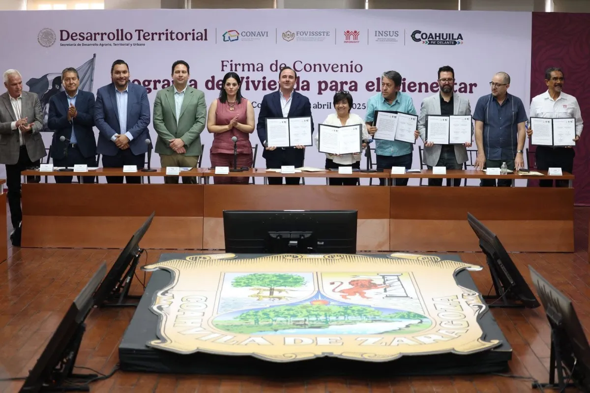 DETONAN SEDATU Y MANOLO GRAN PROGRAMA DE VIVIENDA PARA COAHUILA