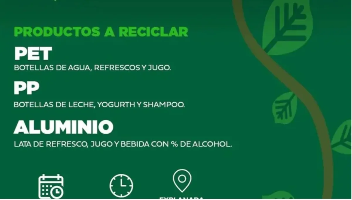 La actividad busca fomentar el reciclaje y fortalecer la cultura ambiental entre la ciudadanía