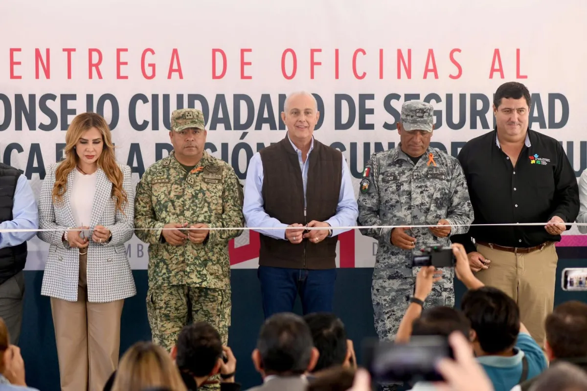 Román Cepeda encabeza apertura de nuevas oficinas del Consejo Ciudadano de Seguridad Pública en Torreón