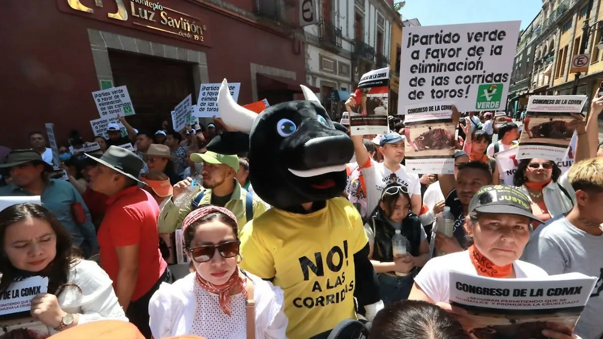 Corridas de toros en CDMX: Congreso debate reforma mientras manifestantes toman las calles