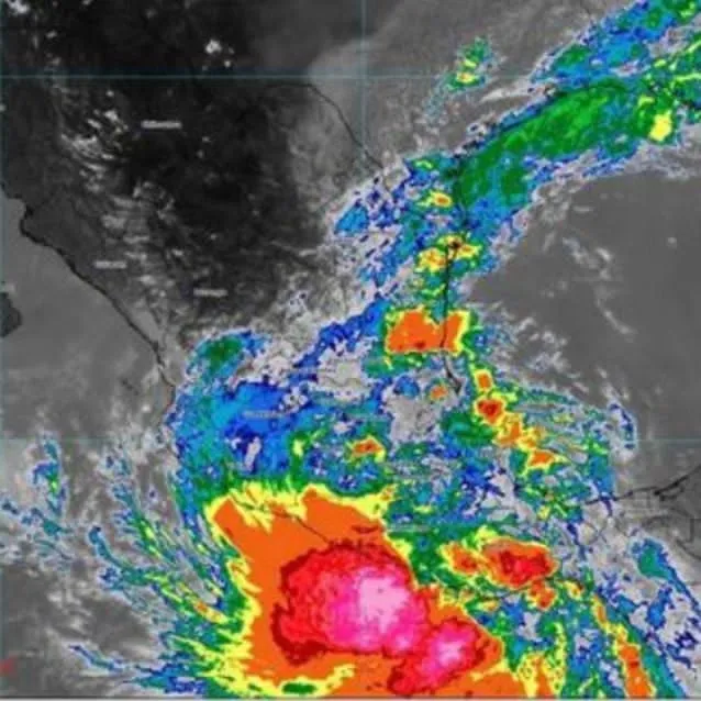Tormenta tropical Boris tocaría tierra este martes en Guerrero y provocaría lluvias de hasta 250 milímetros
