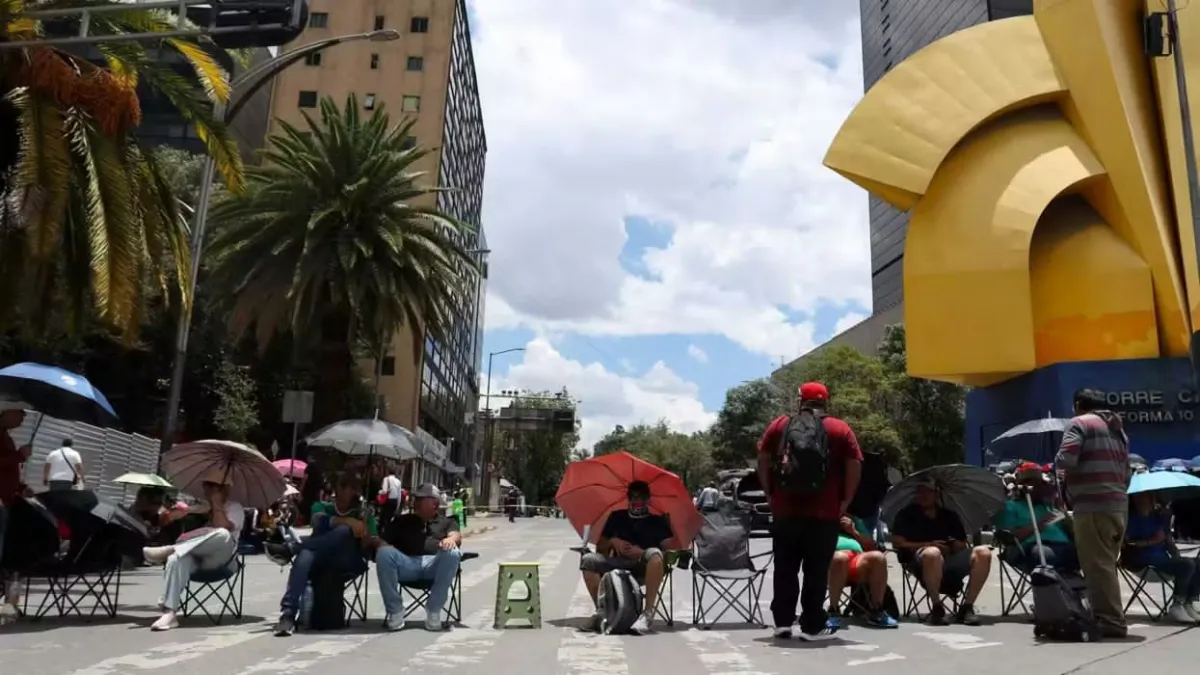 Juzgadores encabezan jornada de protestas en CDMX; prevén seis movilizaciones este martes