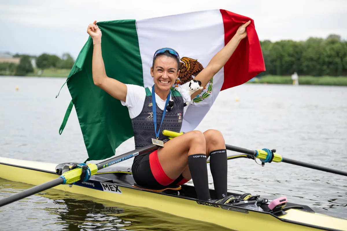 Histórico: Kenia Lechuga se corona campeona en el Mundial de Remo en Ámsterdam