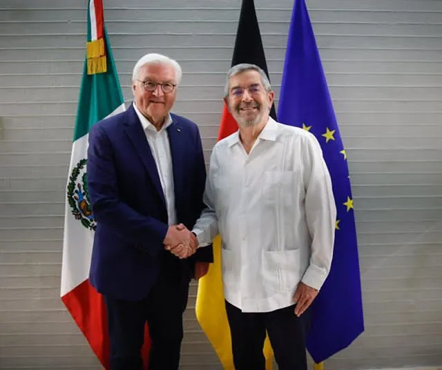 Presidente de Alemania visita México para fortalecer inversión y comercio
