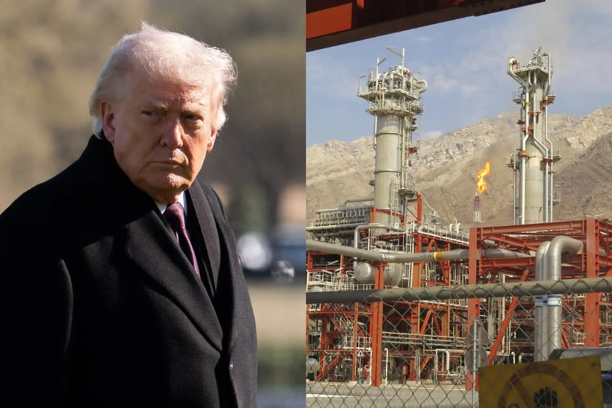 Trump asegura que EU no sabía del ataque de Israel a campo de gas en Irán