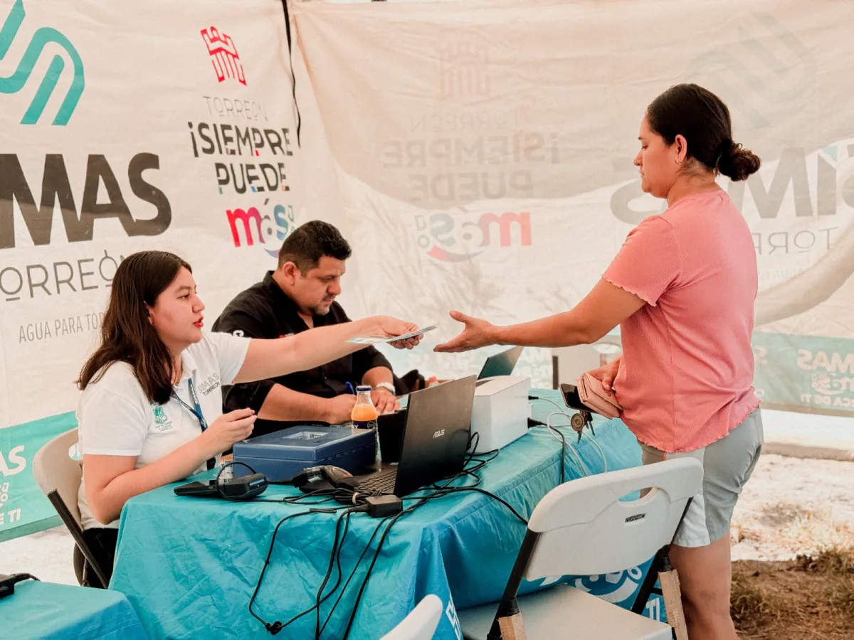 SIMAS lleva sus servicios a domicilio en colonias del oriente de Torreón