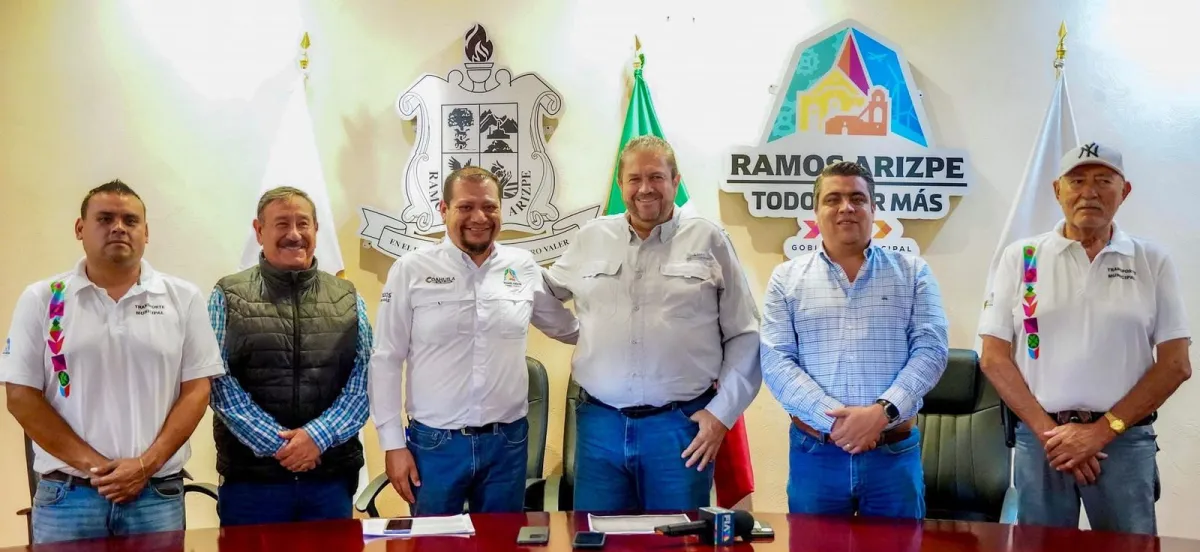 Ramos Arizpe presenta nueva Dirección de Transporte y Movilidad para mejorar el servicio público