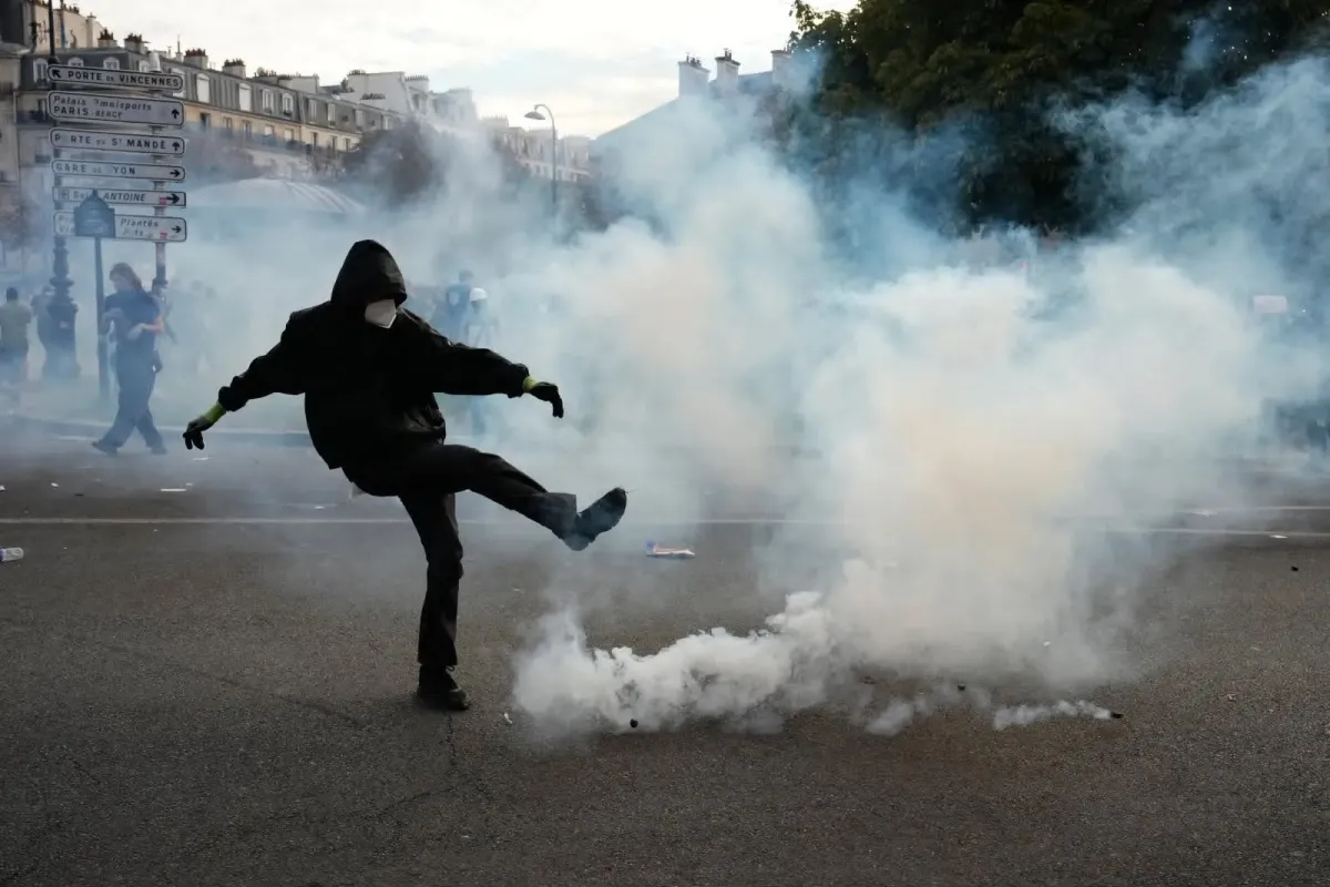 Protestas estudiantiles sacuden a Francia