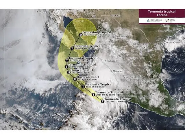 Autoridades llaman a extremar precauciones por tormenta tropical Lorena