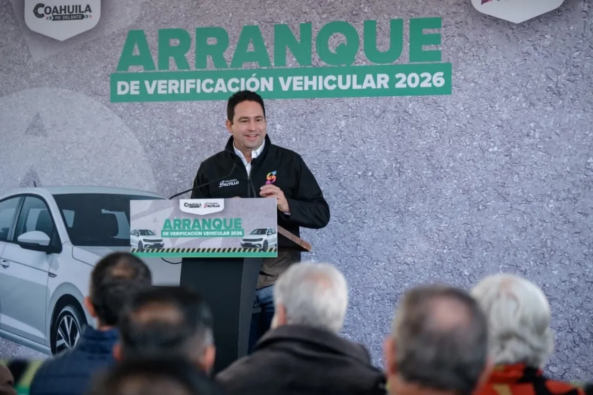 Arranca en Saltillo el Programa de Verificación Vehicular 2026