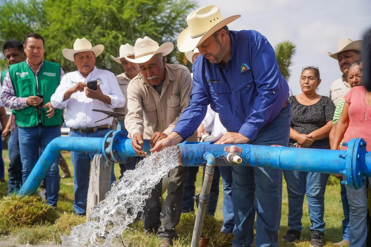 Instalan bomba de agua en San Ignacio y garantizan abasto para familias y cultivos en Ramos Arizpe