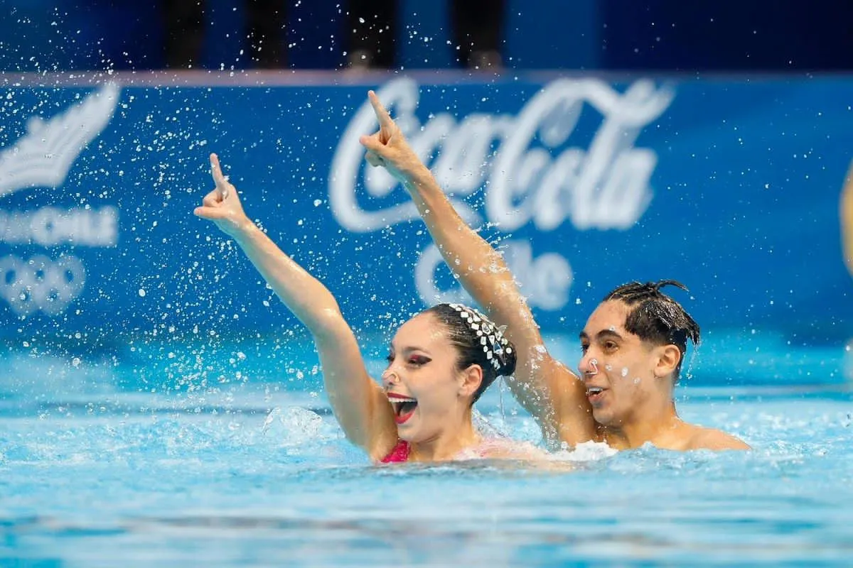 México arrasa en Chile y abre el Panamericano con 4 medallas de oro en natación artística