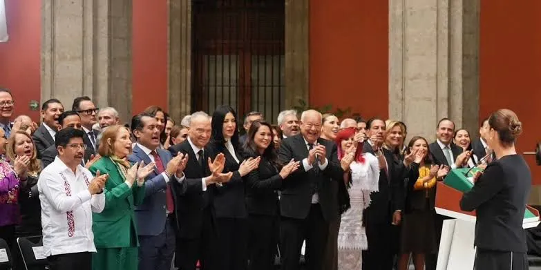 Gobernadores respaldan a Claudia Sheinbaum tras su Primer Informe de Gobierno