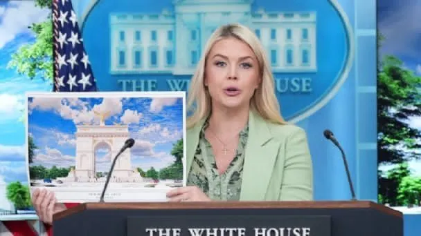 Entre polémica y rediseños, sigue en pie el arco del Triunfo que Trump quiere construir