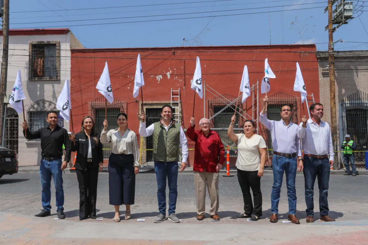 Embellecerán Fachadas de Distrito Centro en Saltillo
