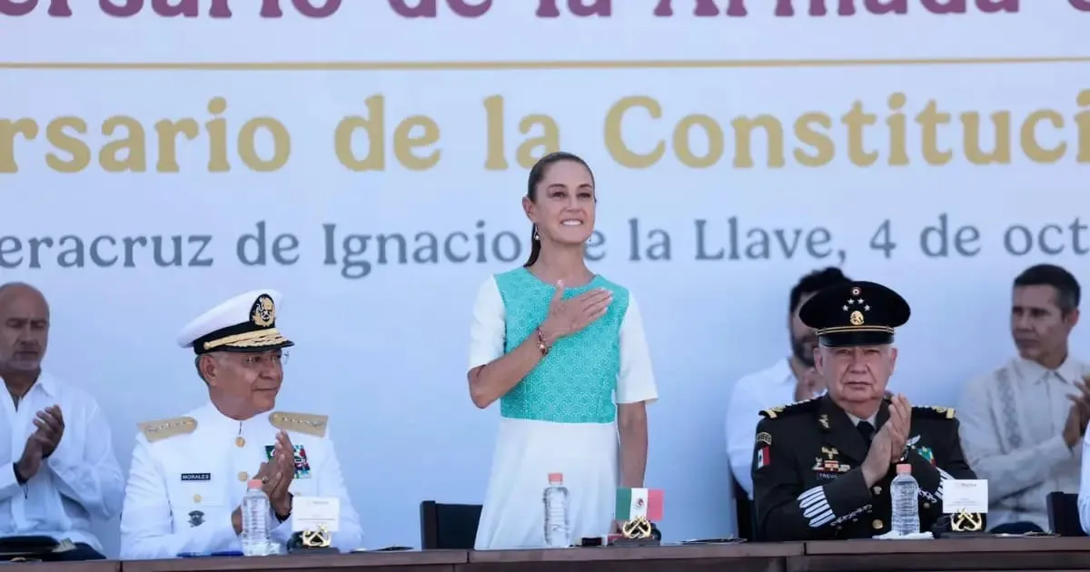 SHEINBAUM RECONOCE A LAS FUERZAS ARMADAS EN SU ANIVERSARIO 205