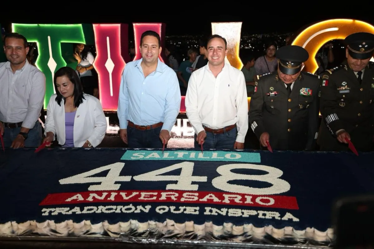 ¡Saltillo celebra su 448 aniversario con fiesta, unidad y orgullo!