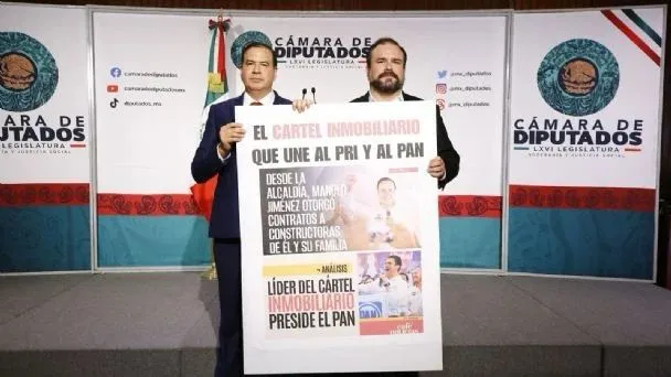 Mejía Berdeja responde al PAN y denuncia supuesto “cártel inmobiliario” en Saltillo