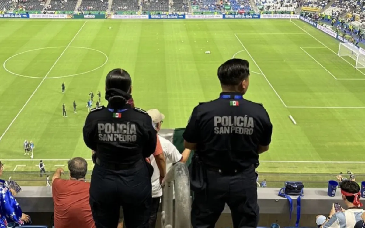 Policía de San Pedro participa en operativo de seguridad durante partido Japón vs Túnez